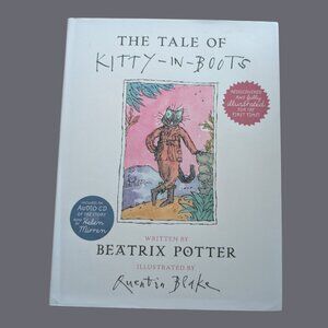 The Tale of Kitty-in-Boots by Beatrix Potter with Audio CD 2016 Hardcover
